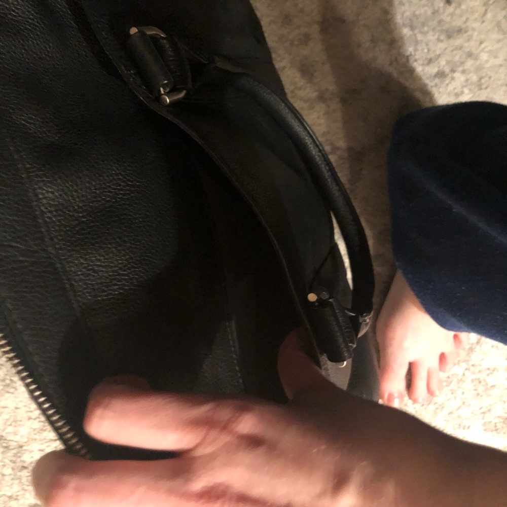 Cole haan Mens attaché leather black bag - Picture 6 of 6